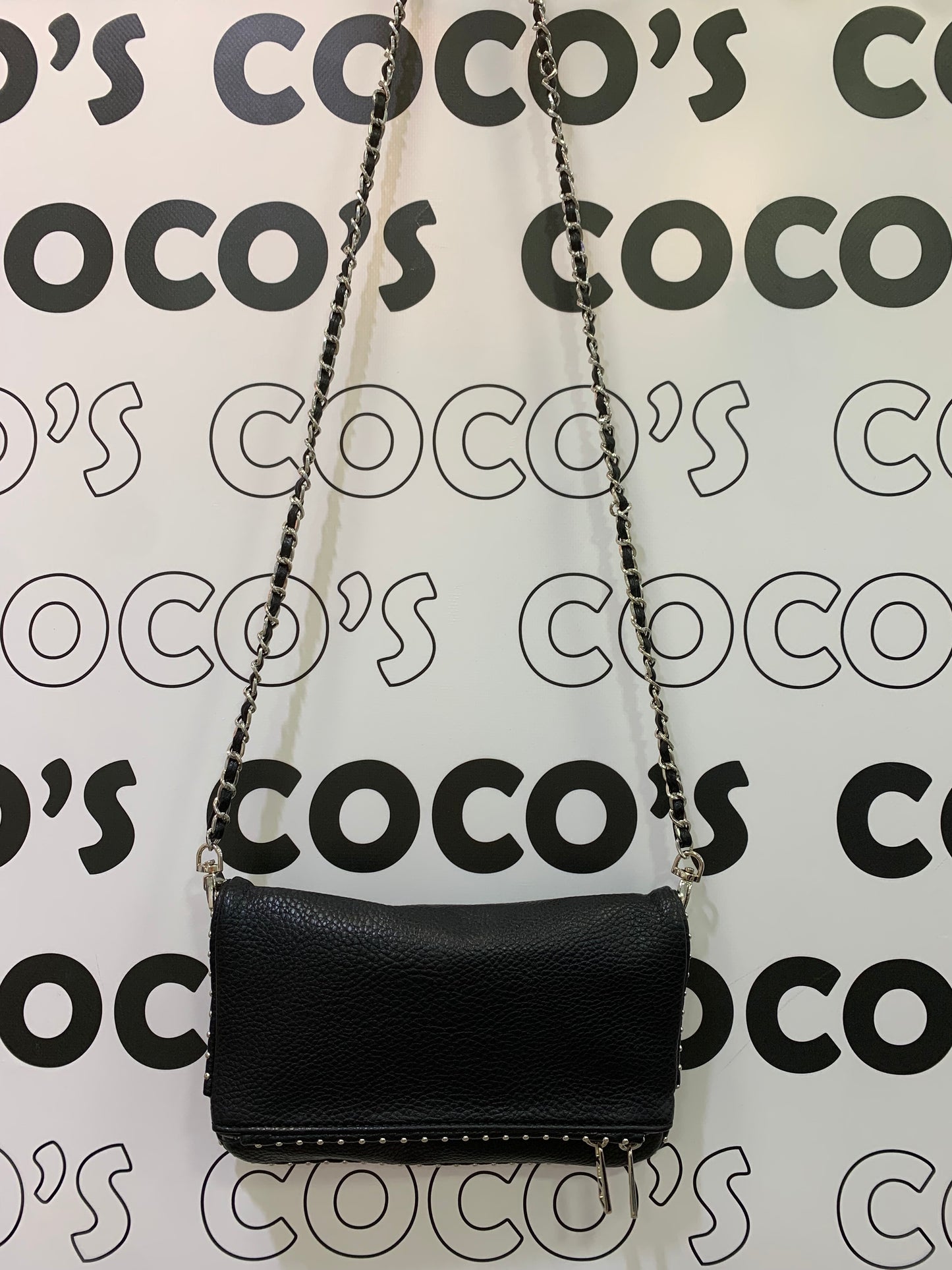 Bolso Tipo Cartera Negro