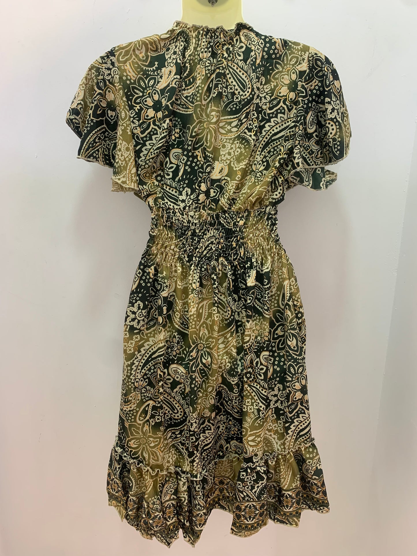 Vestido 1025 Tonos Verdes