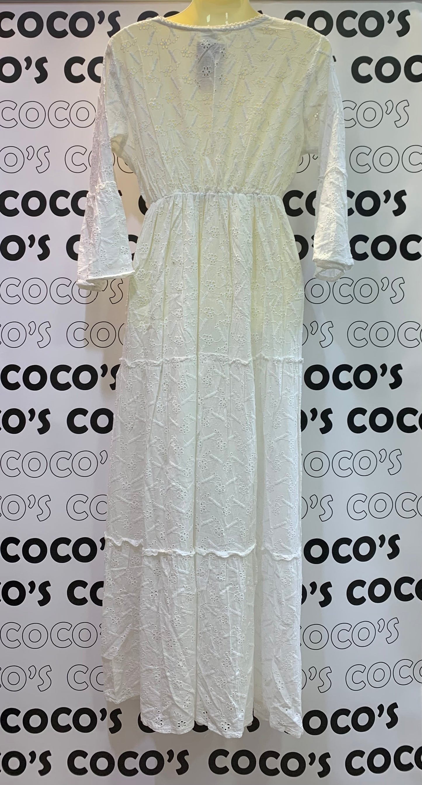 Vestido Largo Blanco