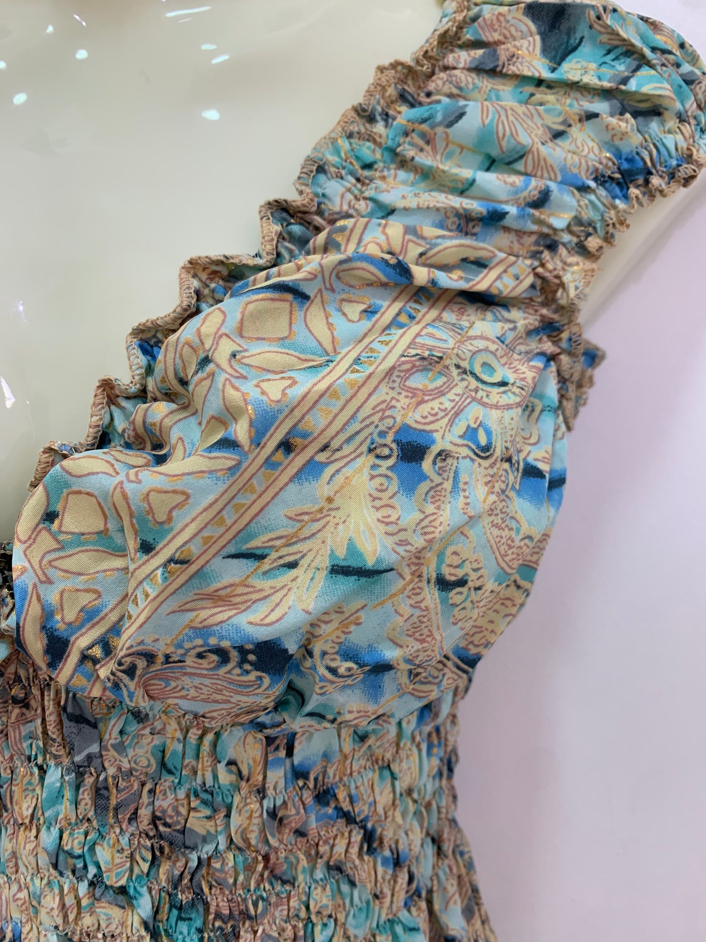 Vestido 1024SK Azul Claro