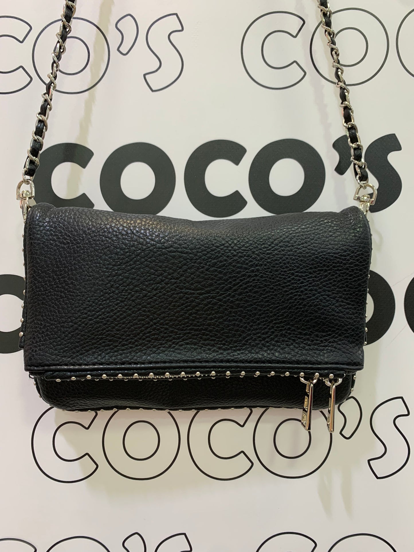 Bolso Tipo Cartera Negro