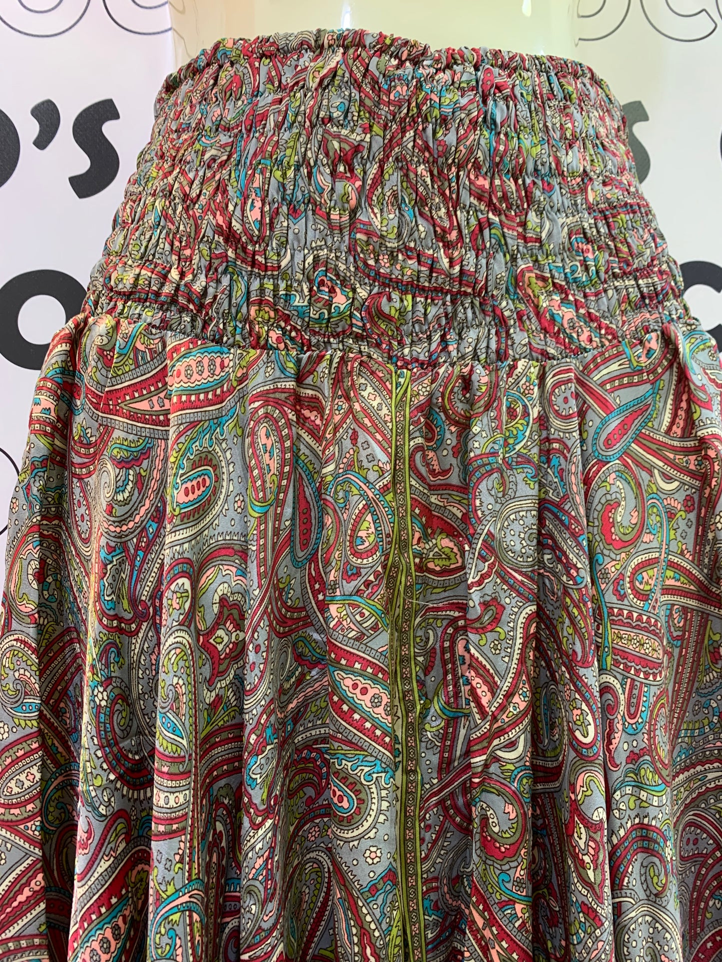 Pantalón Ancho largo Gris