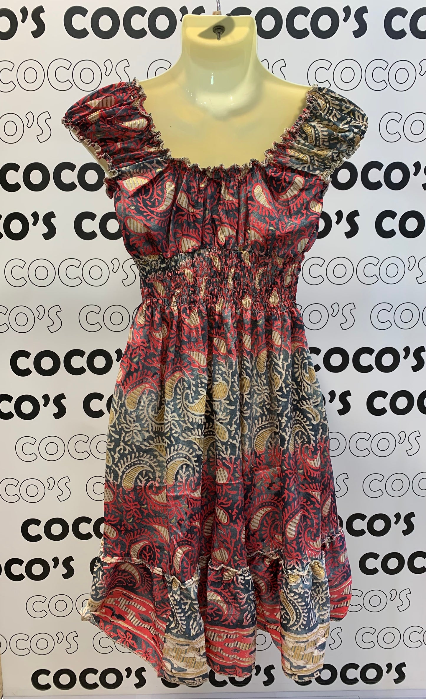 Vestido 1024SK Gris Rosa Beige
