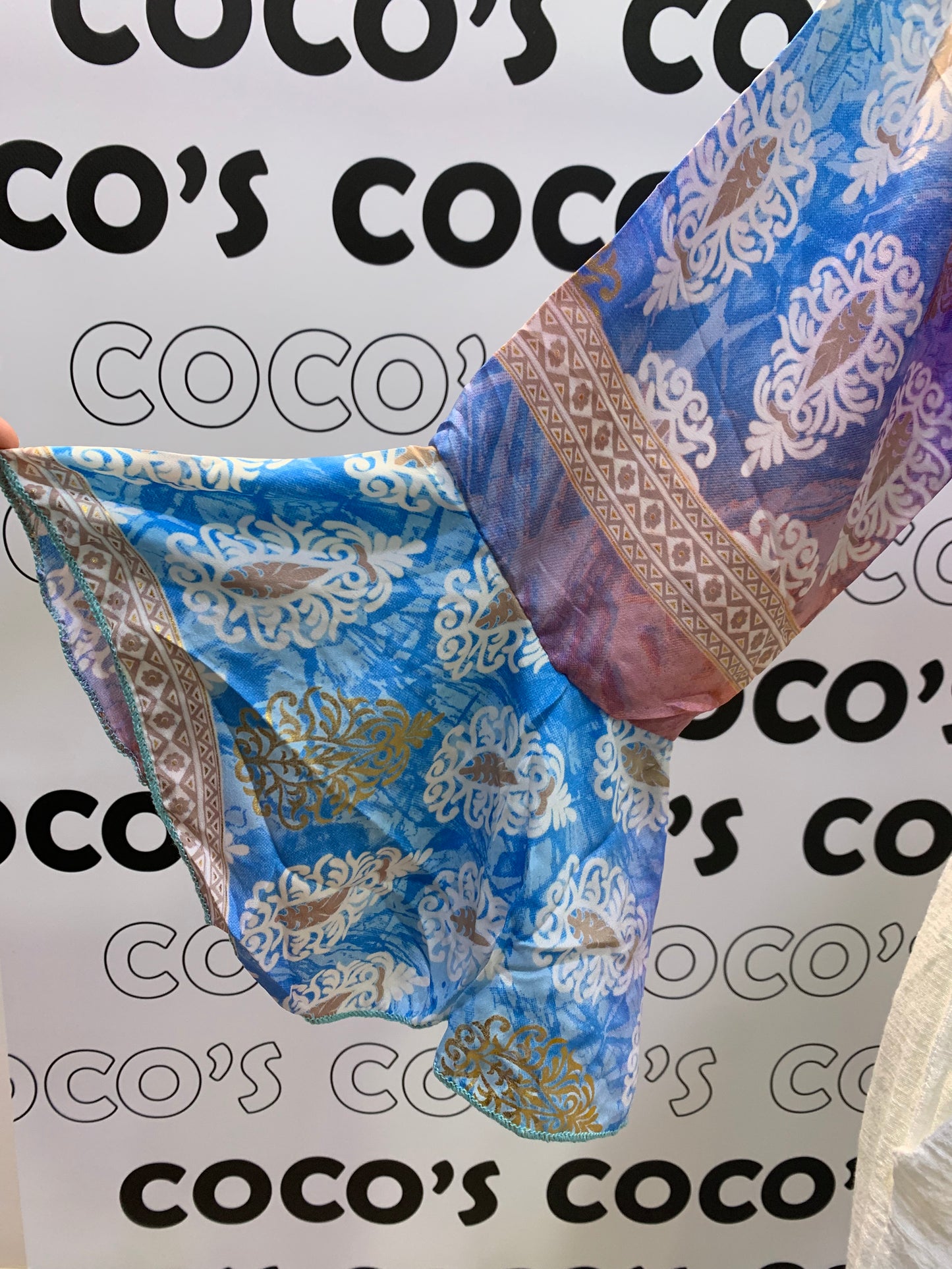Top Anika Azul Y Lila