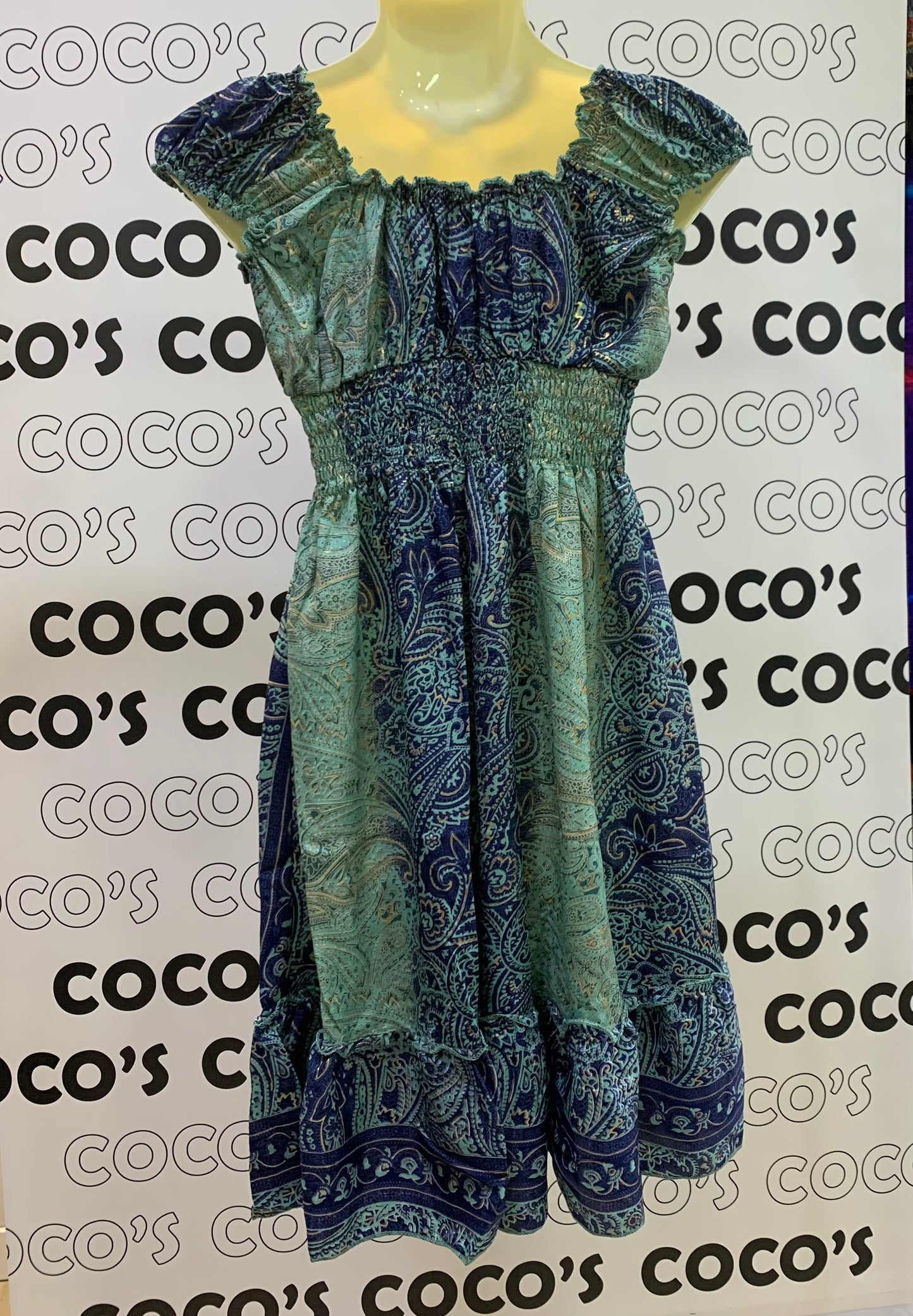 Vestido 1024SK Azul