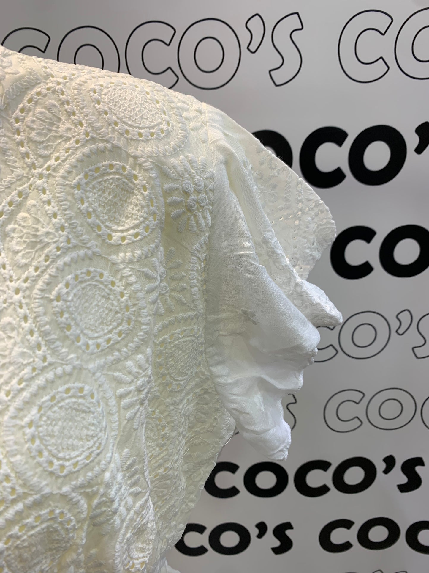 Vestido Corto Saavi Sifly Blanco