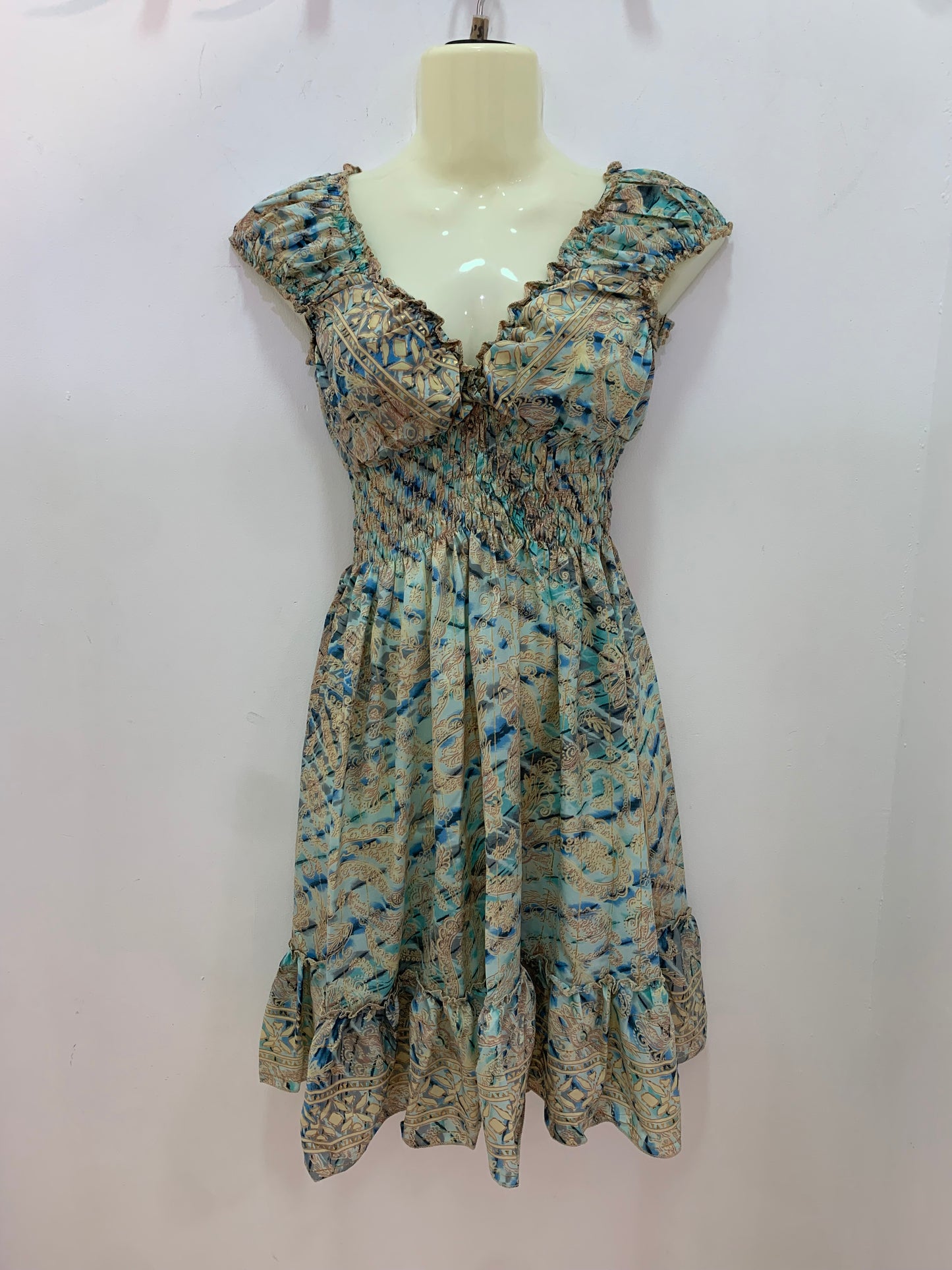 Vestido 1024SK Azul Claro