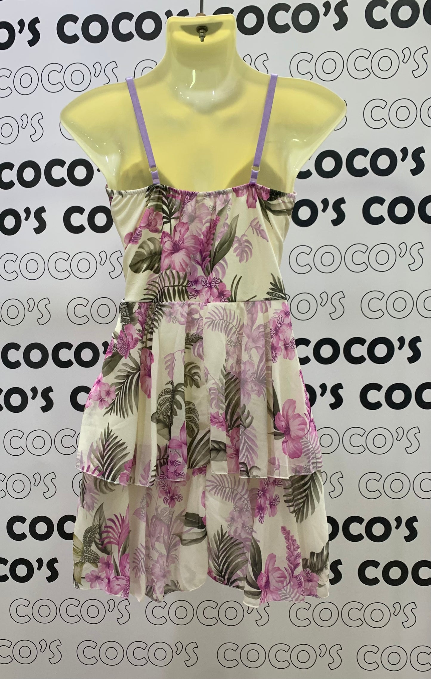 Vestido Flores Violeta