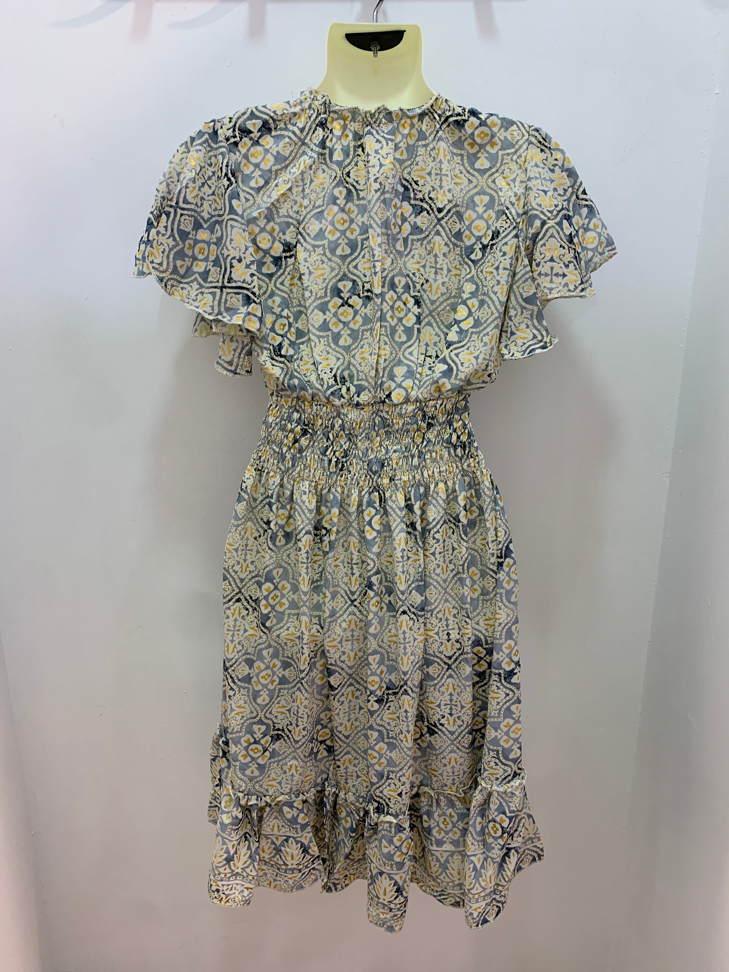 Vestido 1025 Azul Oscuro Azul Verdoso