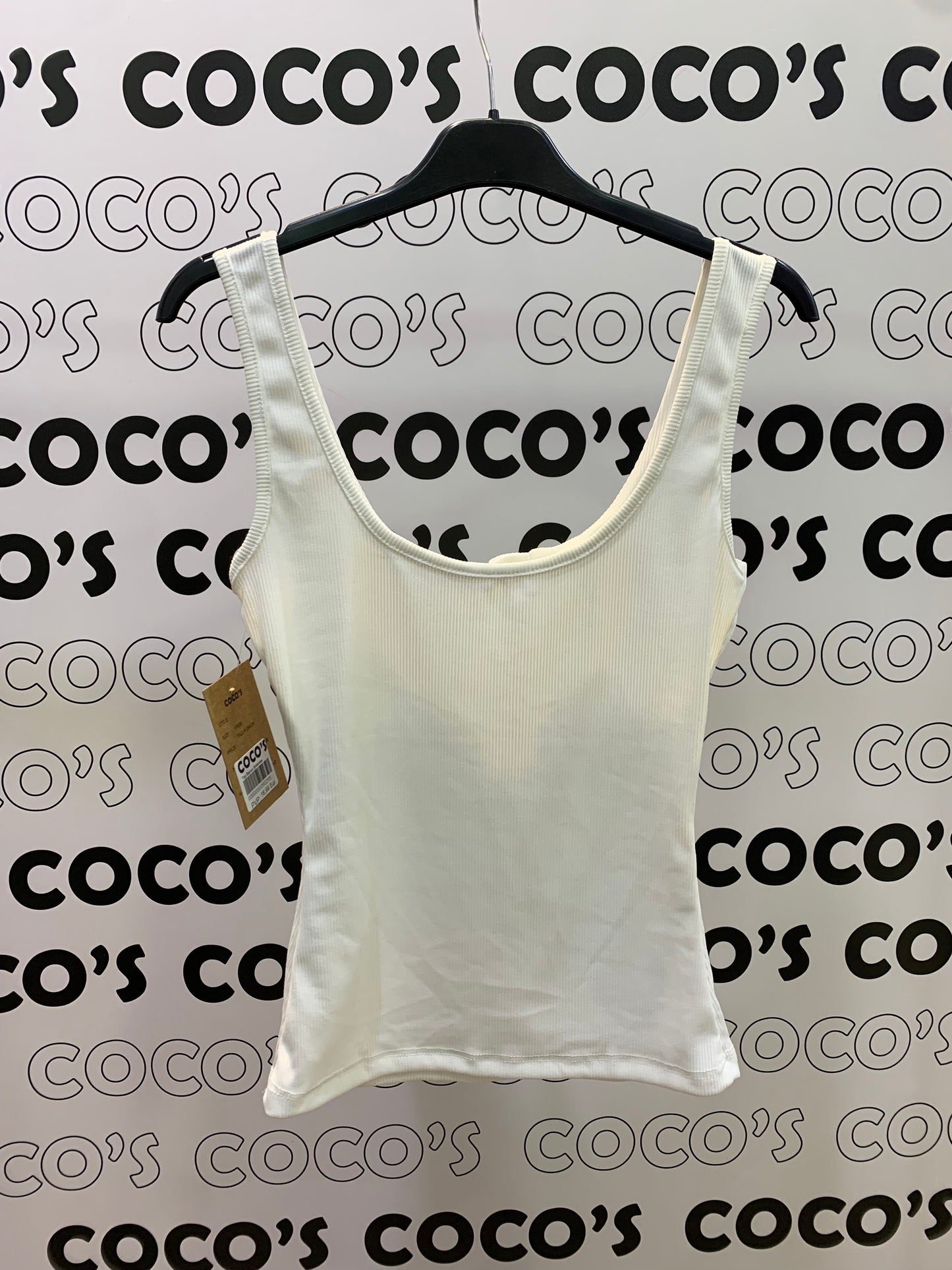Top Canalé Blanco