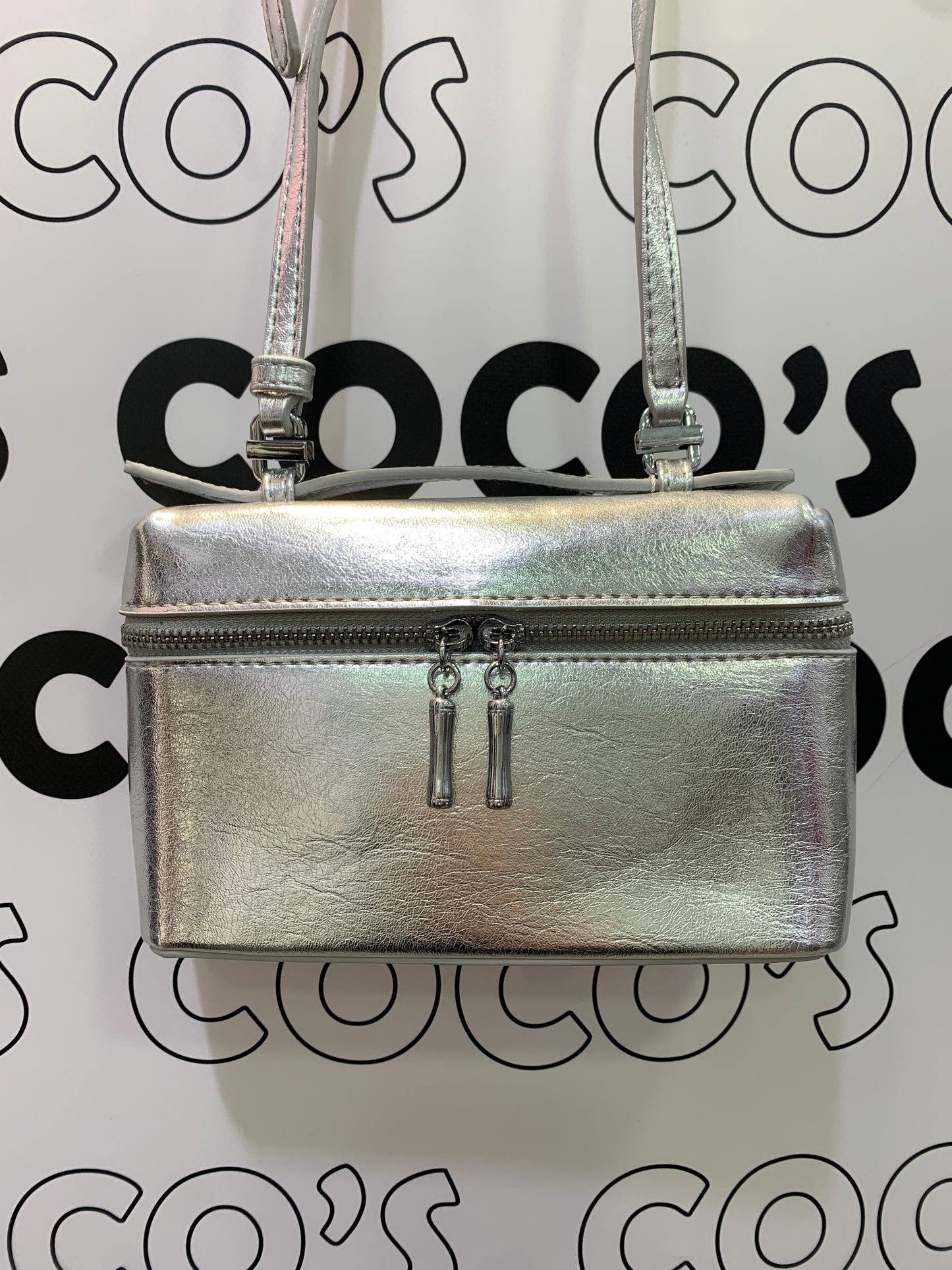 Bolso pequeño Plateado