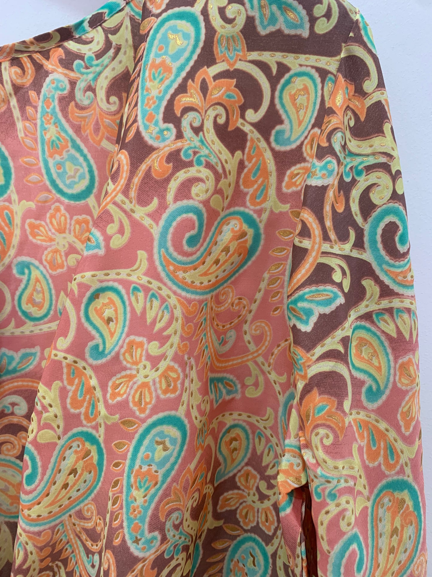 Top Alisha Coral Marrón Cachemira