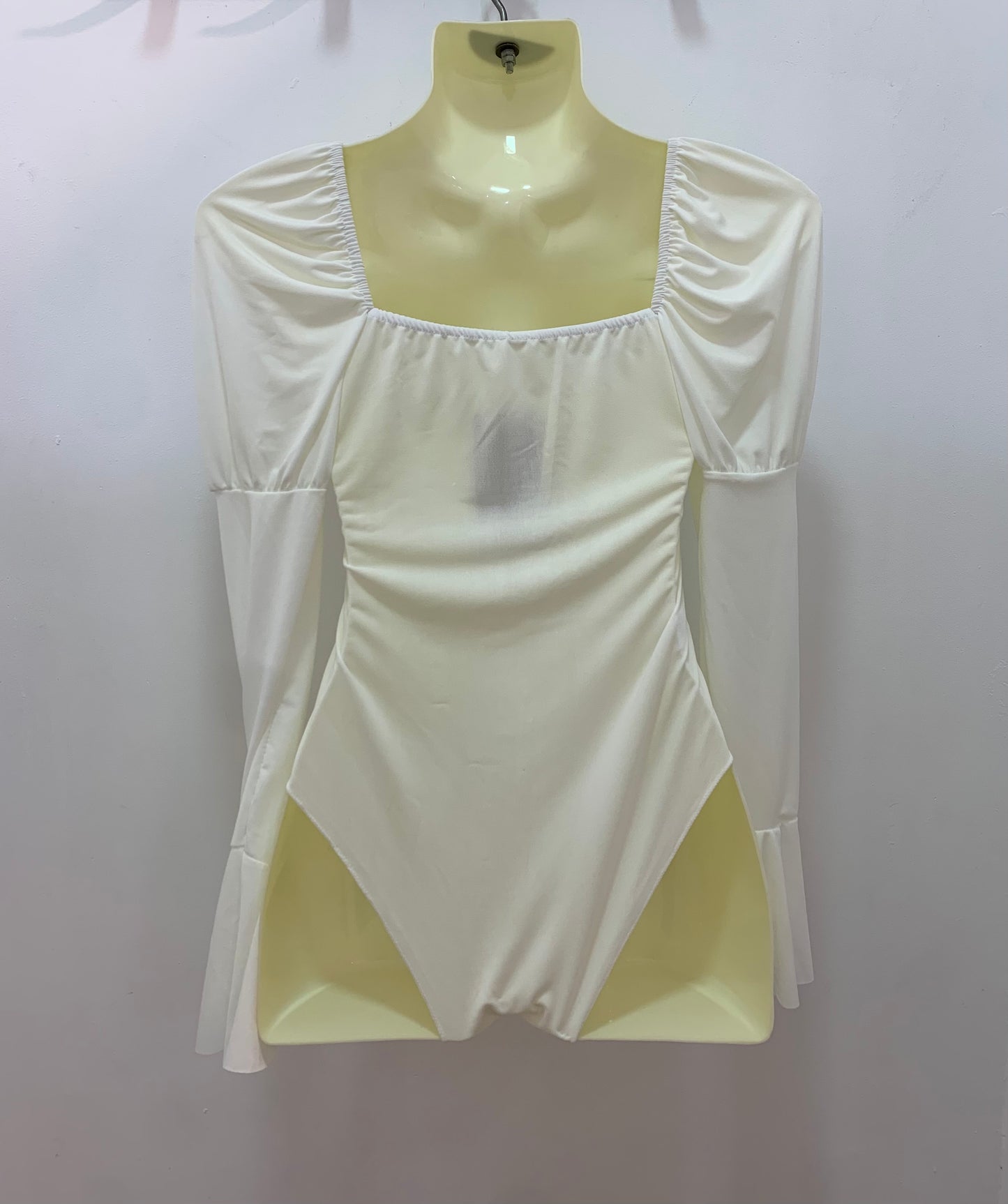 Body Blanco Manga Larga