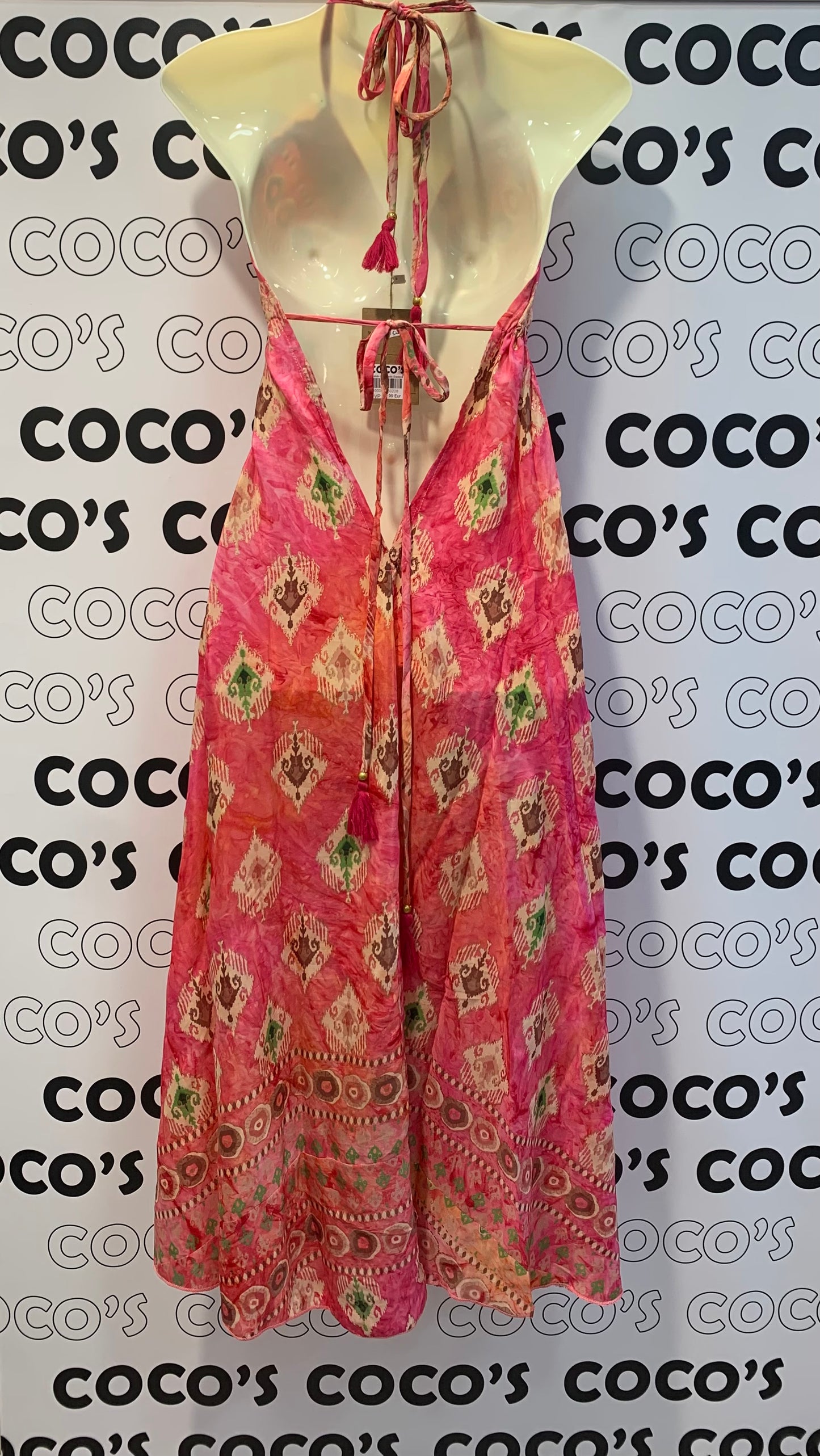 Vestido Espejos Rosa