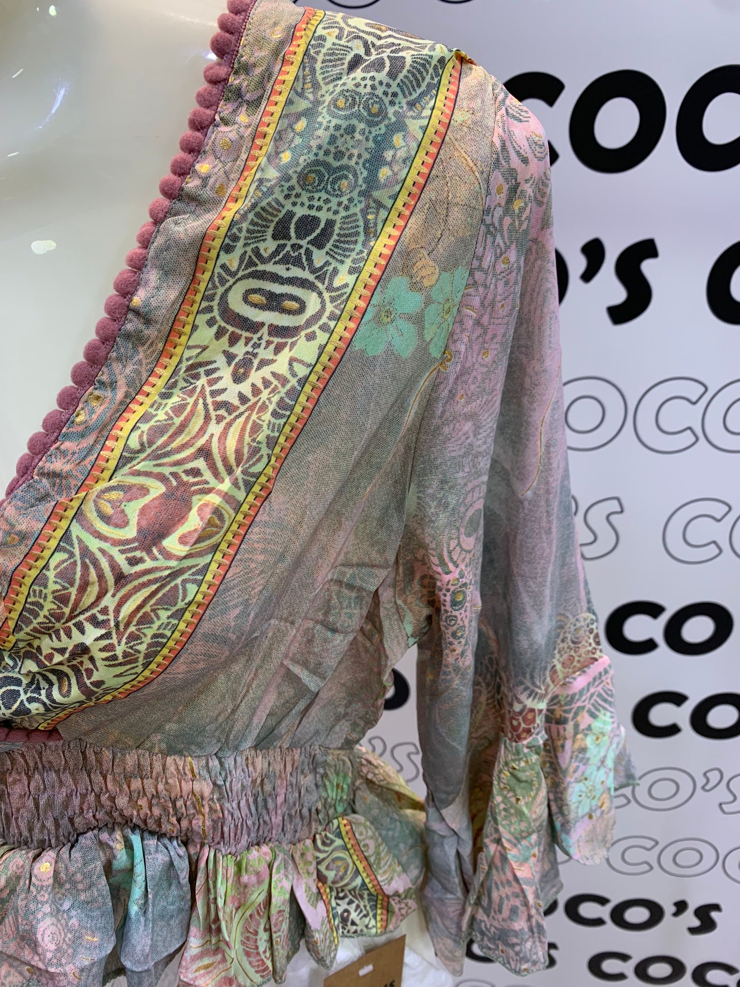 Top Anika Multicolor