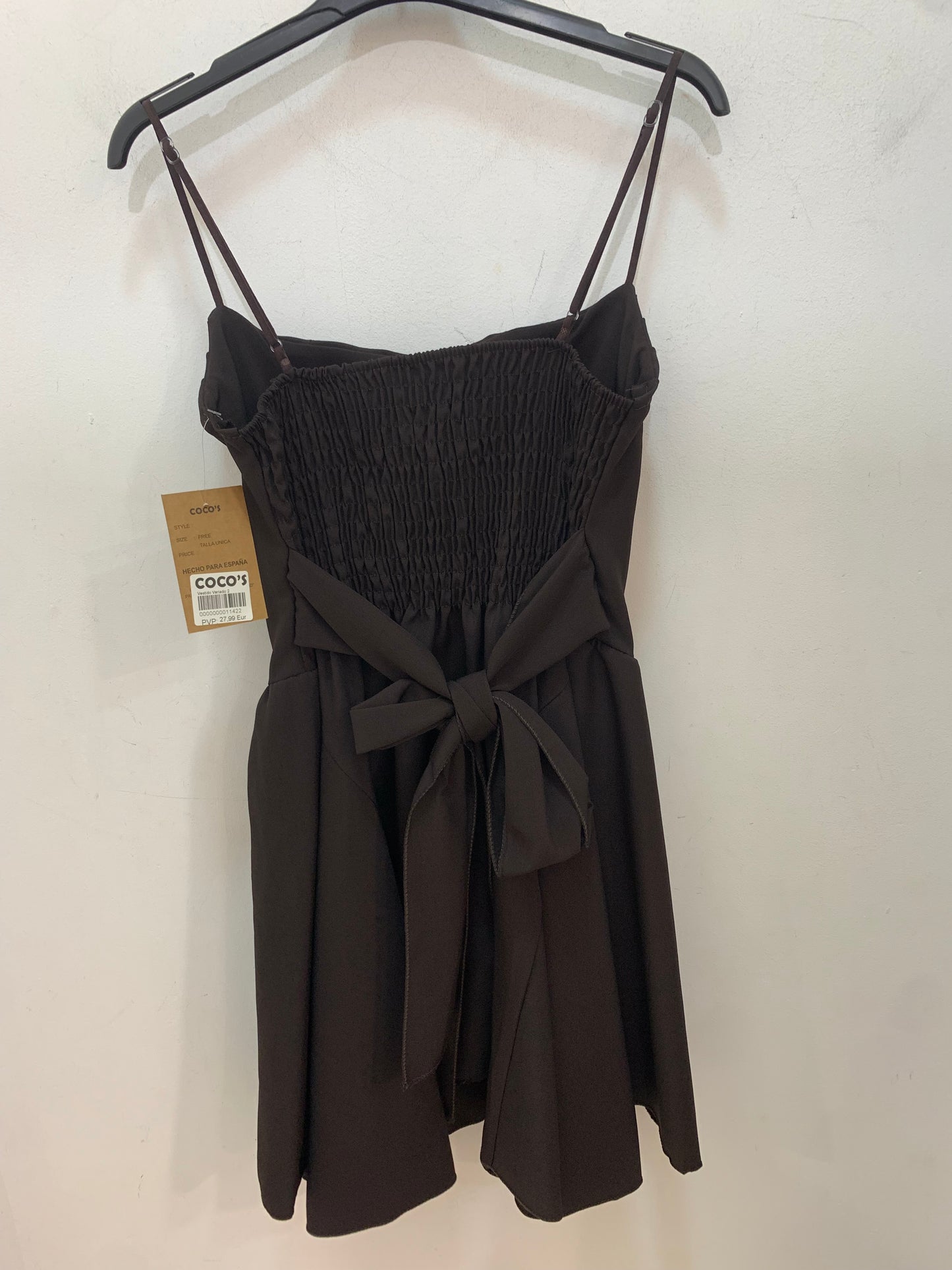 Dark Chocolate short Dress