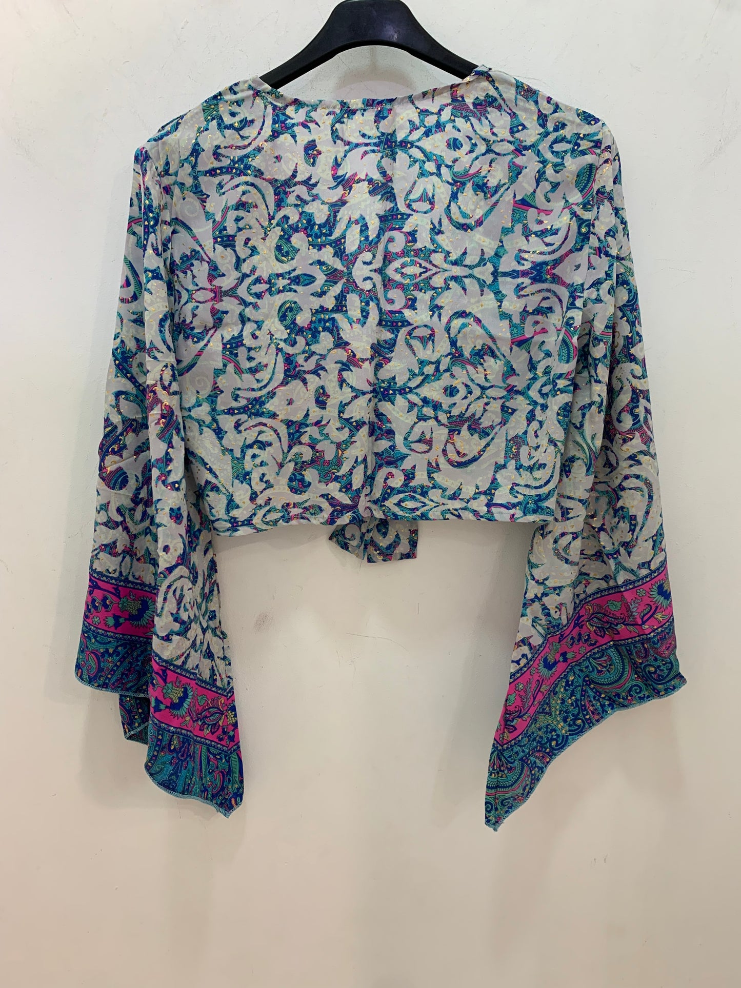 Top 223G Turquesa, Azul Oscuro Y Fucsia