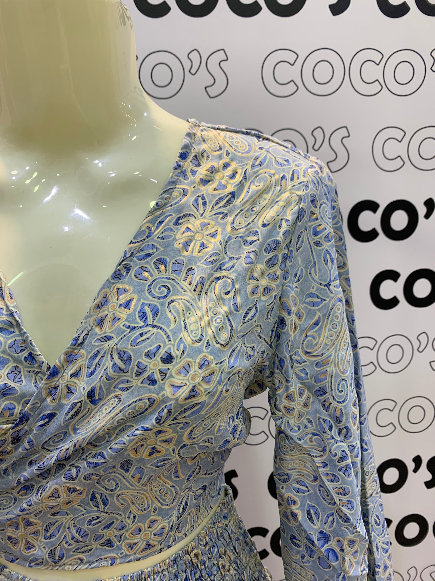 Conjunto Corto 026 Falda y Top Azul