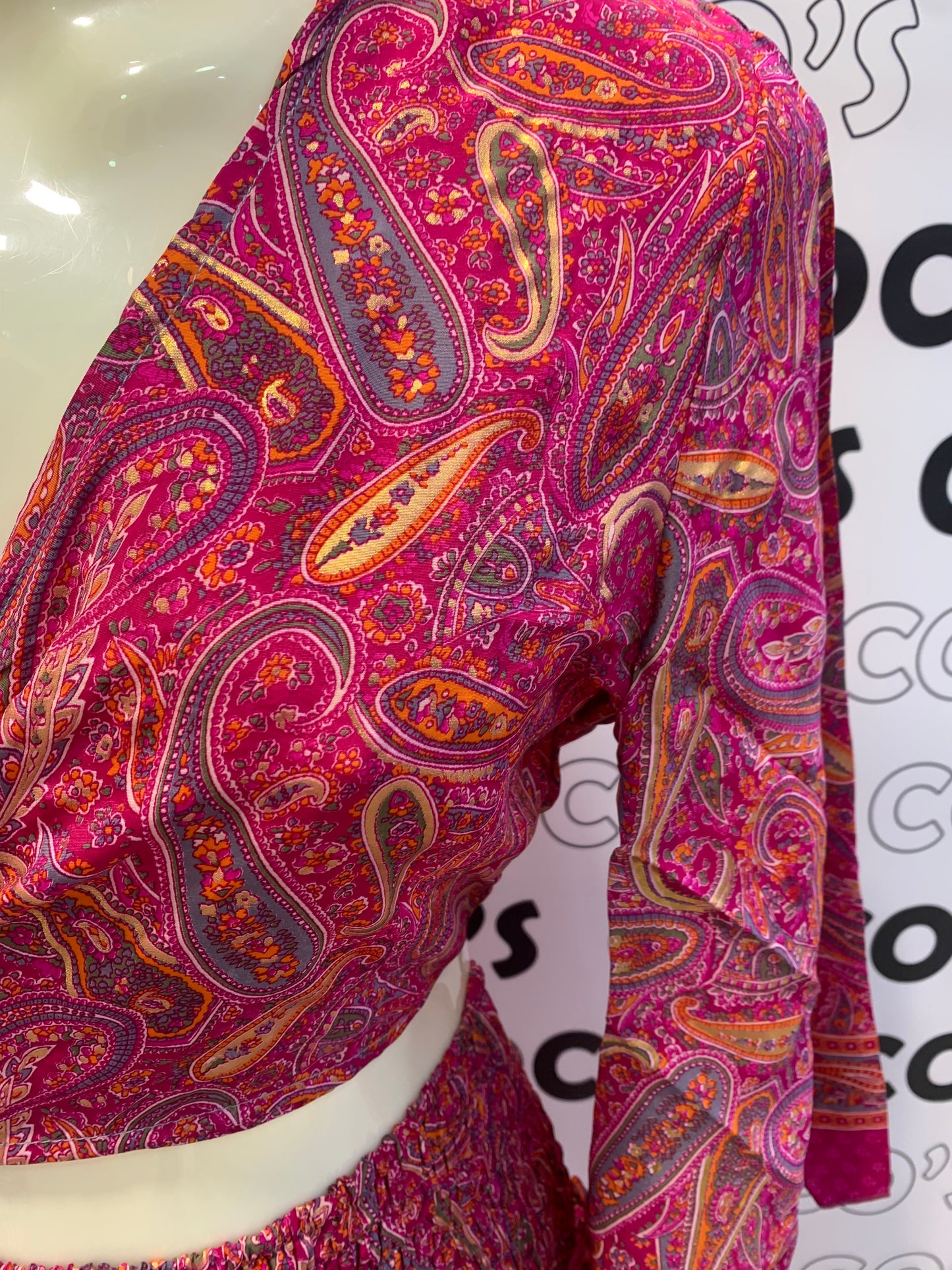 Conjunto Corto 026 Fucsia Naranja