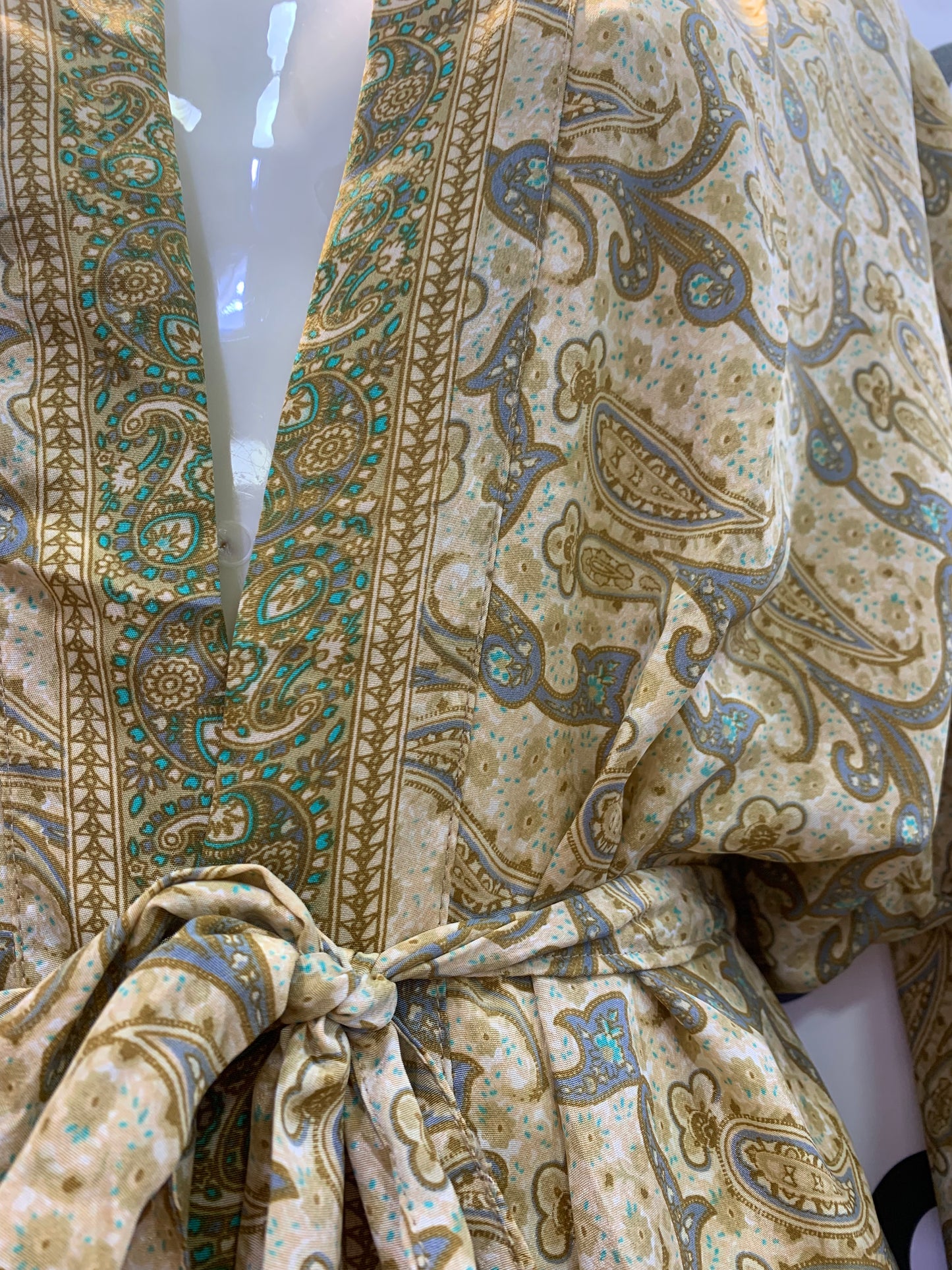 Kimono Largo Amarillo