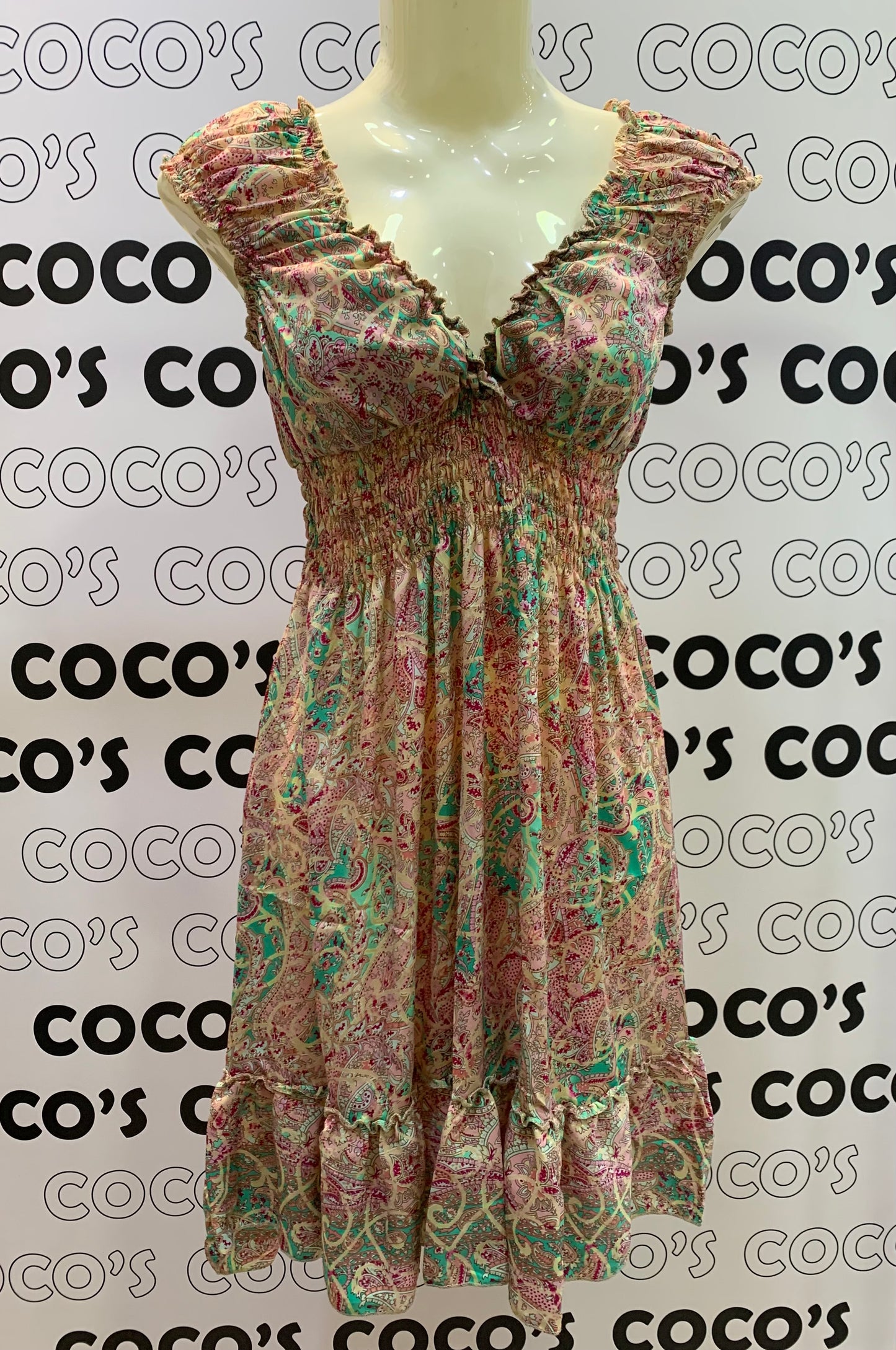 Vestido 1024SK Rosa.