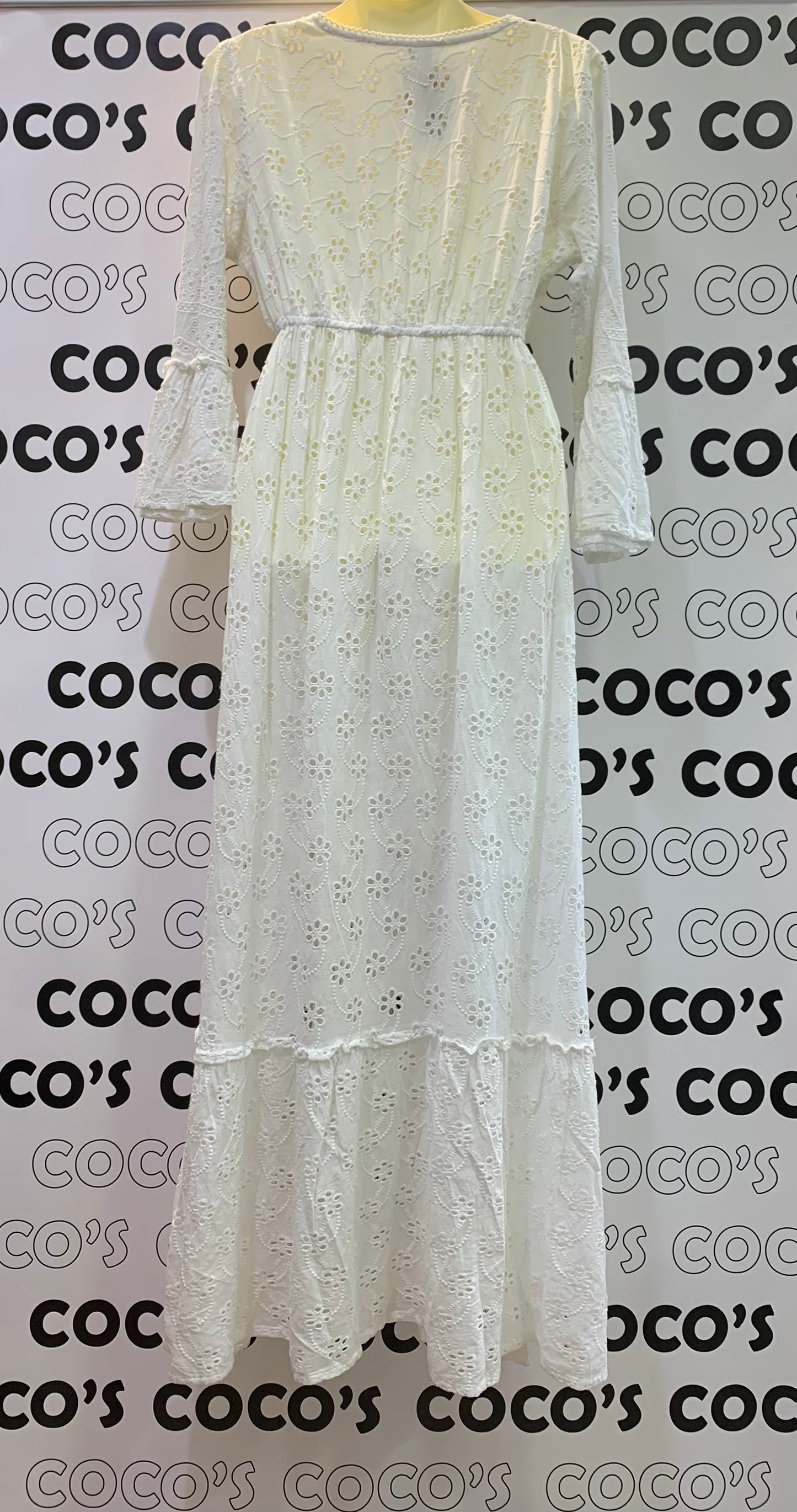 Vestido Largo Blanco