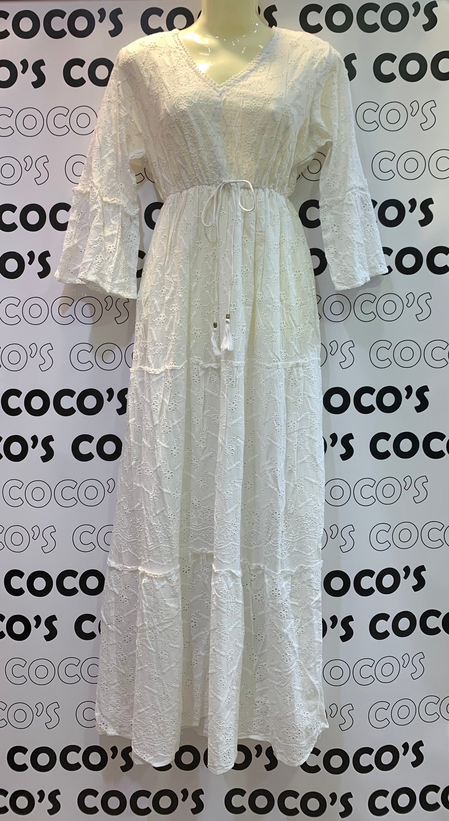 Vestido Largo Blanco