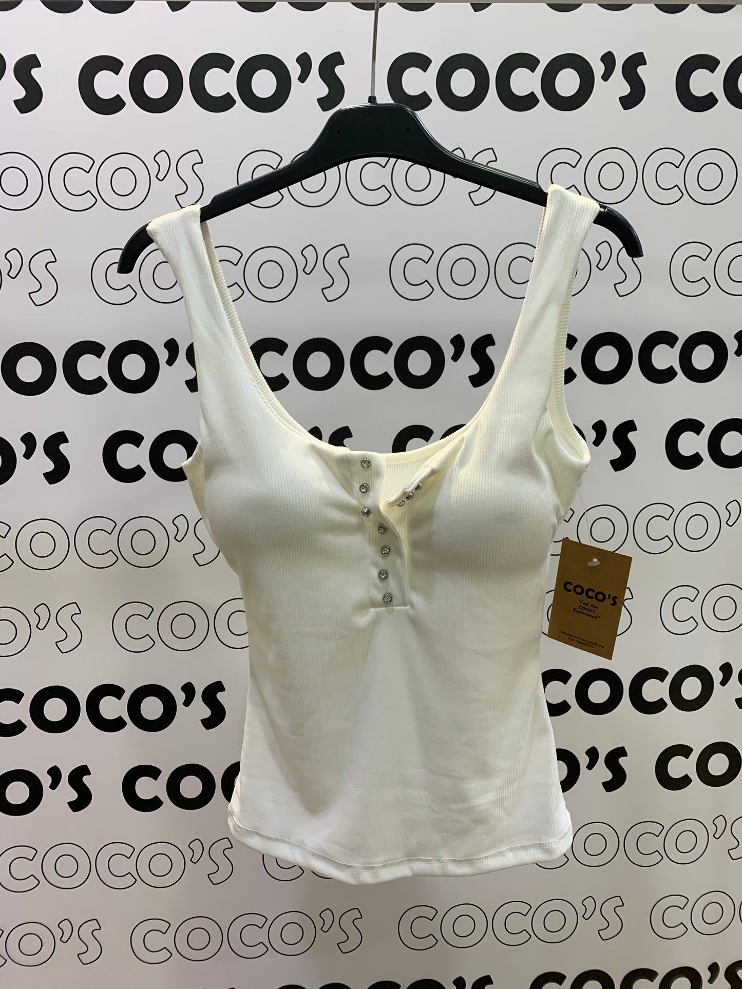 Top Canalé Blanco