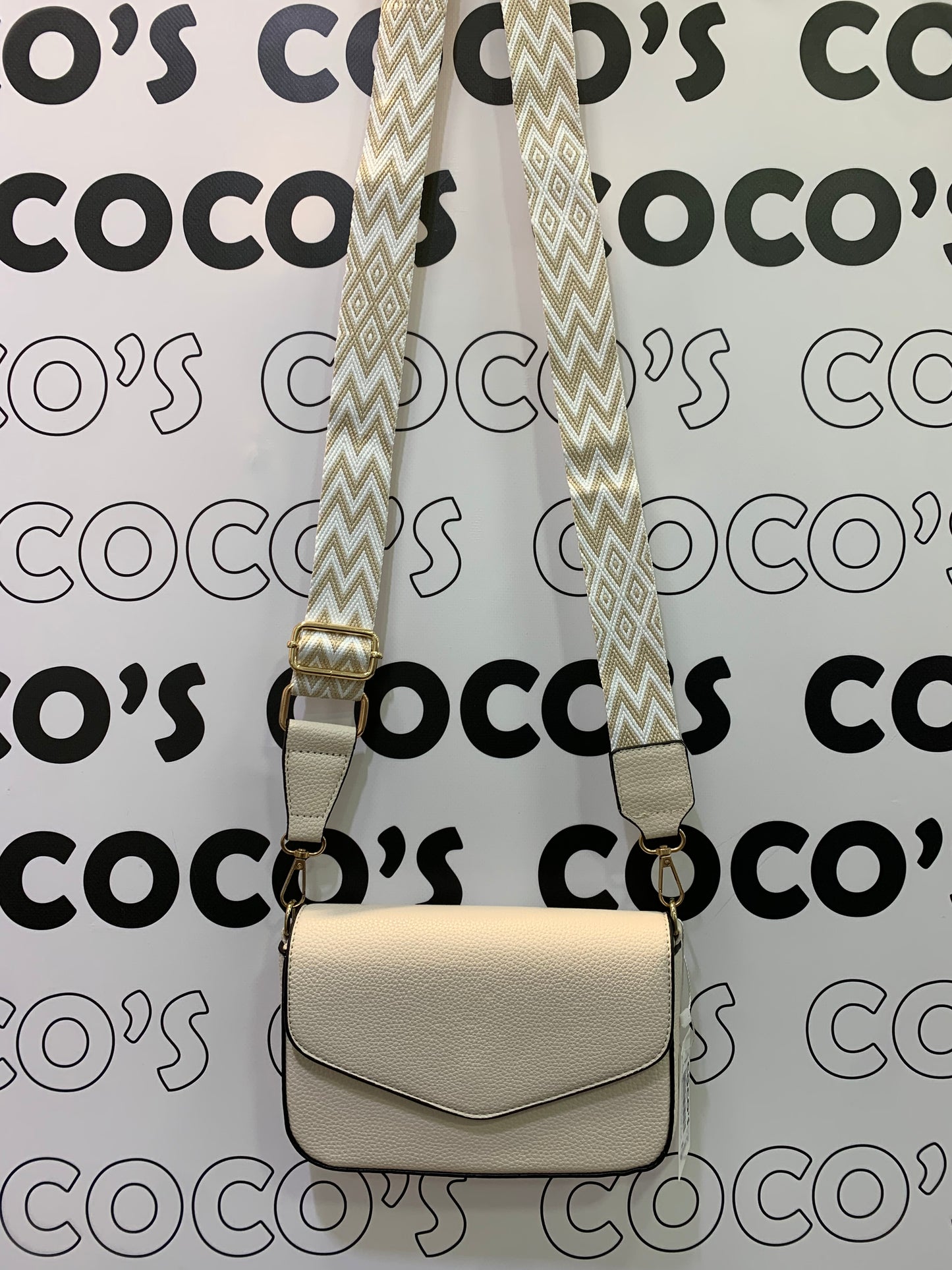 Bolso Bandolera Beige