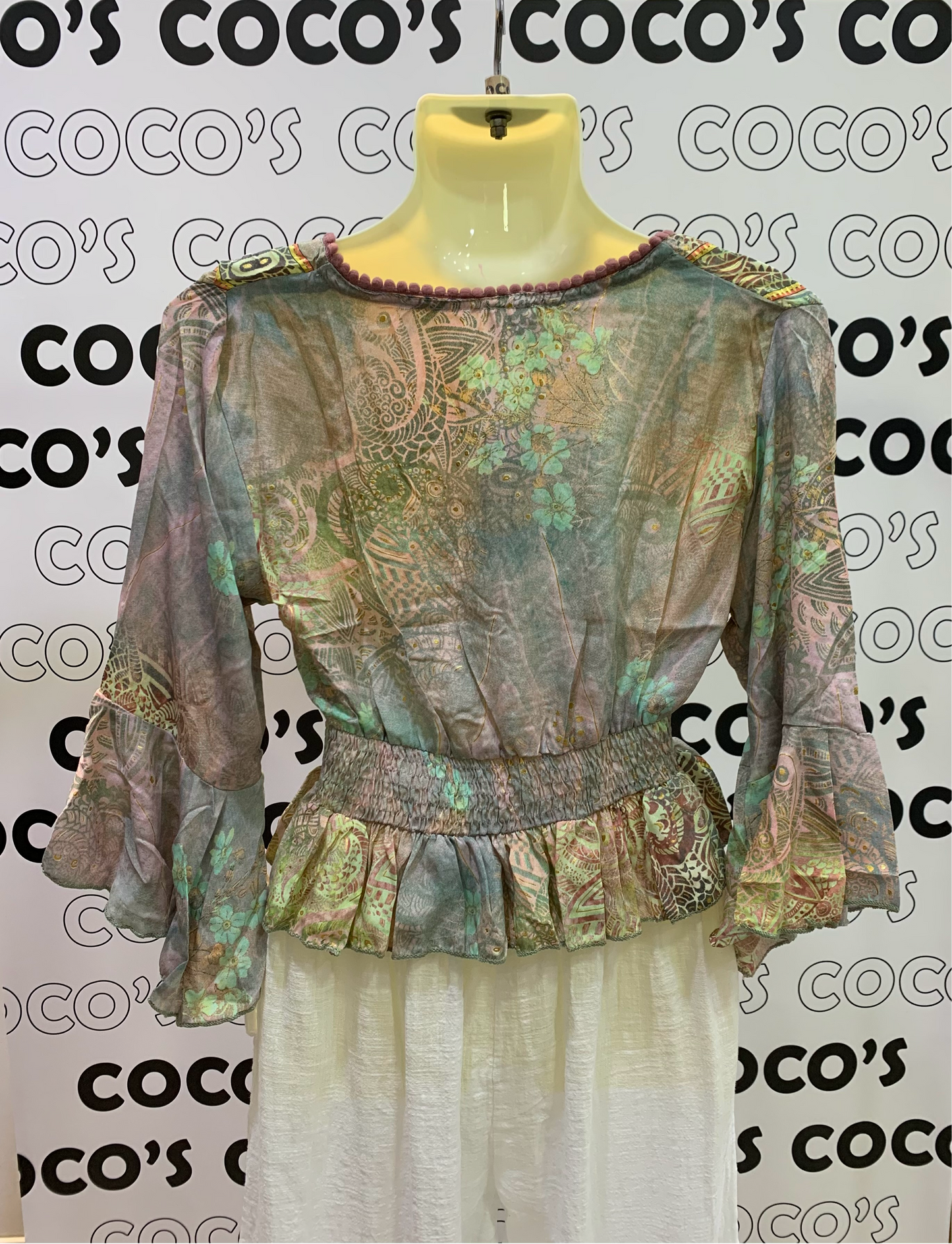 Top Anika Multicolor