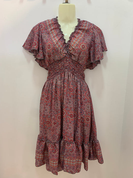 Vestido 1025  Rosa