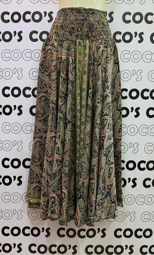 Pantalón Ancho largo negro.