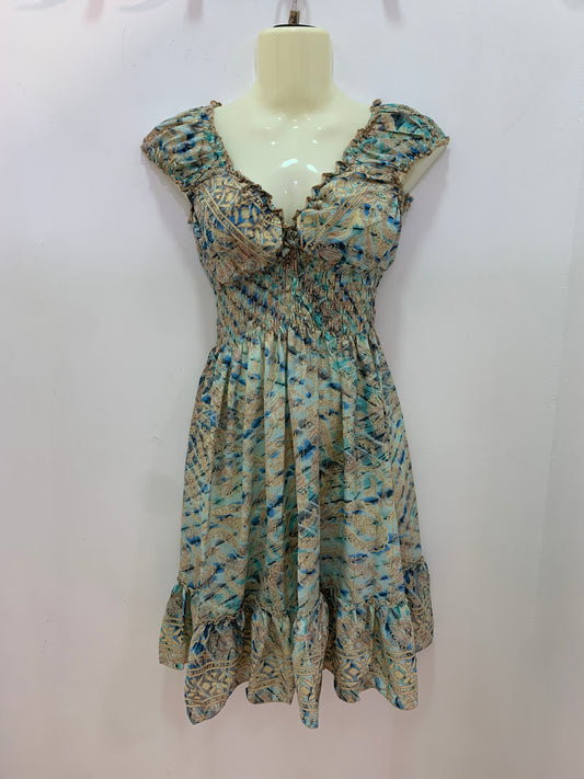 Vestido 1024SK Azul Claro