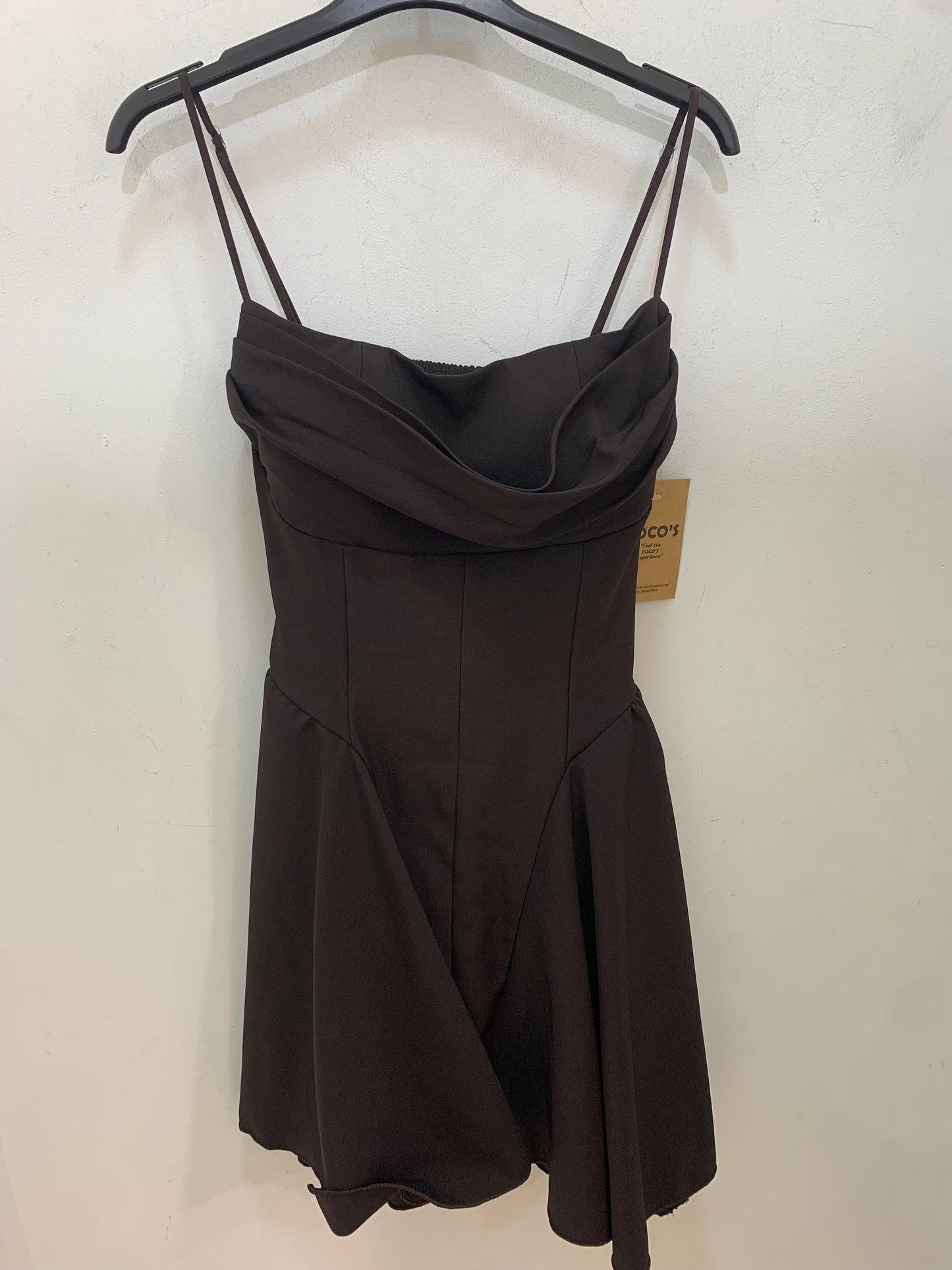 Dark Chocolate short Dress