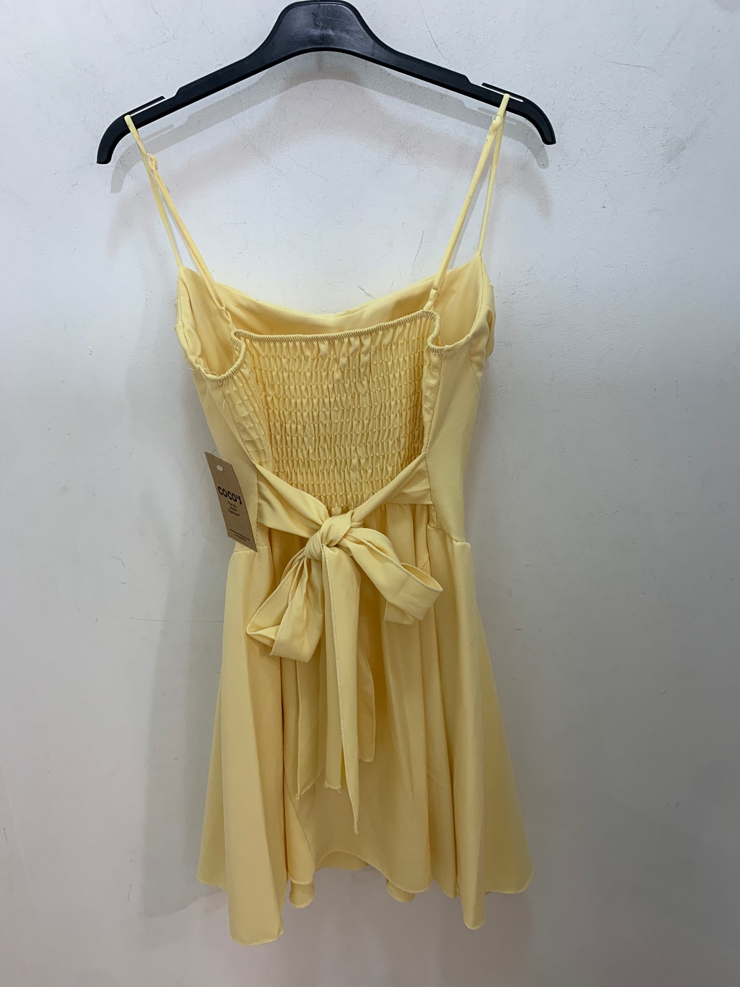 Yellow short Dress