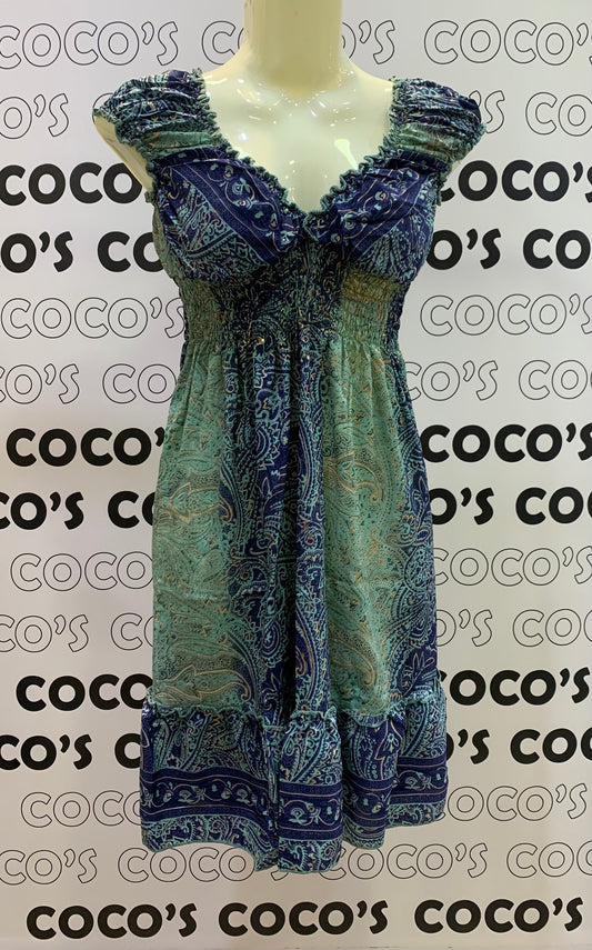 Vestido 1024SK Azul